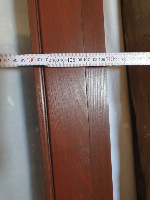 Fereastră termopan lemn 110,5x174,5cm, 2 canate