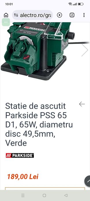 Dispozitiv pentru ascutit burghie