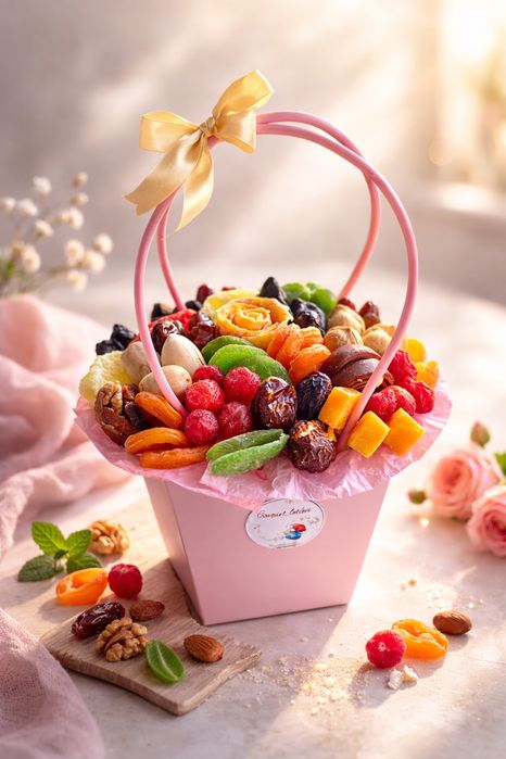 Букеты из сухофруктов