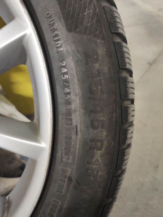 Джанти Style 281 от BMW F10
18"ки 5х120