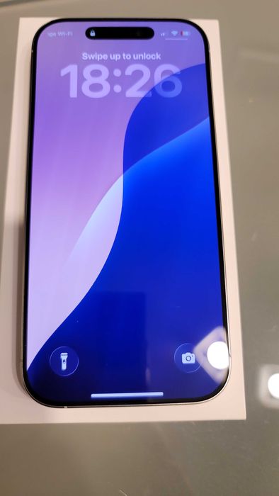 iPhone 16 Pro, 256 GB, white titanium, inca in garantie