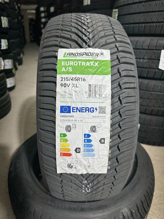 Нови всесезонни гуми LANDSPIDER EUROTRAXX A/S 215/45R16 90V XL 2154516