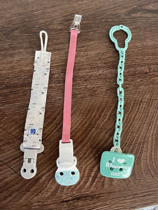 Клипс за залъгалка 3 бр