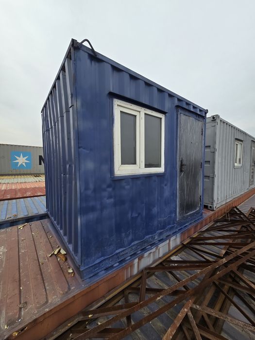 Продам утепленный контейнер 10т (3х2.4м). Отделка ОСП.