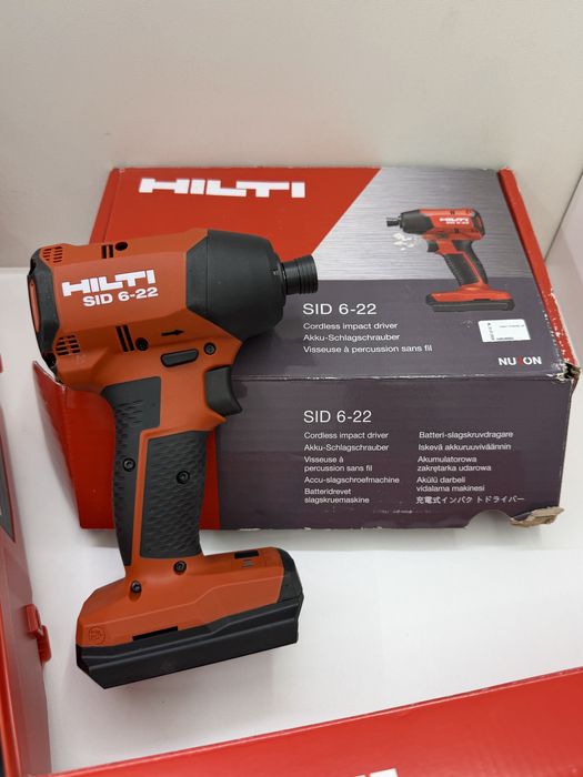 Hilti SID 6-22 + SMT 6-22 set complet nou cu acumulatori