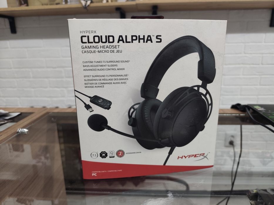 Наушники hyperX cloud alpha s