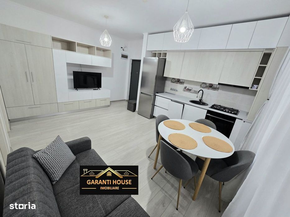 Comision 0%, Bloc nou, apartament cu 2 camere, terasa, parcare, 350€