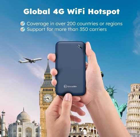 Мобилен WiFi рутер GlocalMe UPP 4G, не е необходима SIM карта