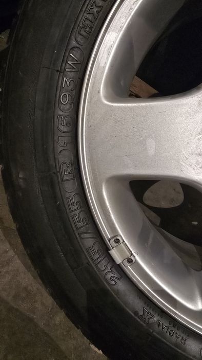Только резина 215/55/16