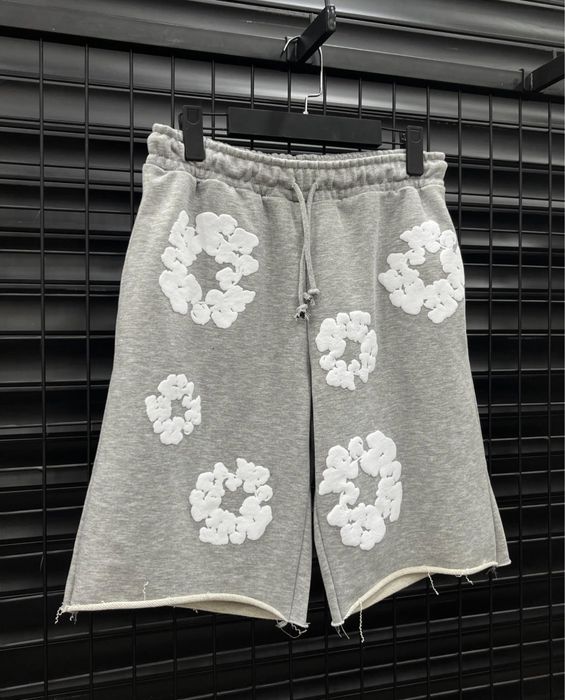 Pantaloni scurti Denim Tears Essentials off white bape