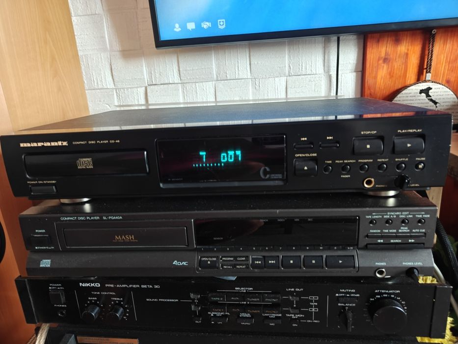 Marantz cd  46   cd player de top, telecomanda
