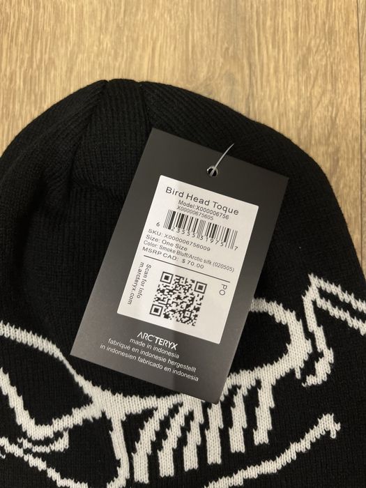 Шапка Arcteryx черная