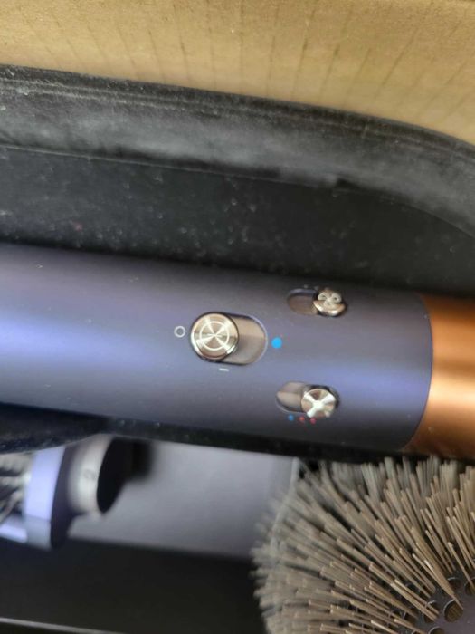 Dyson Airwrap Long - нов, пълен комплект, 5в1 - цвят Пруско синьо/мед