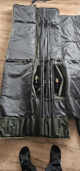 Въдици NGT Profiler Carp Rod 13ft 3.5lb Комплект 3 бр. с калъф подарък