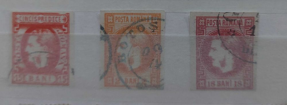 Timbre vechi romanesti incepand cu 1868