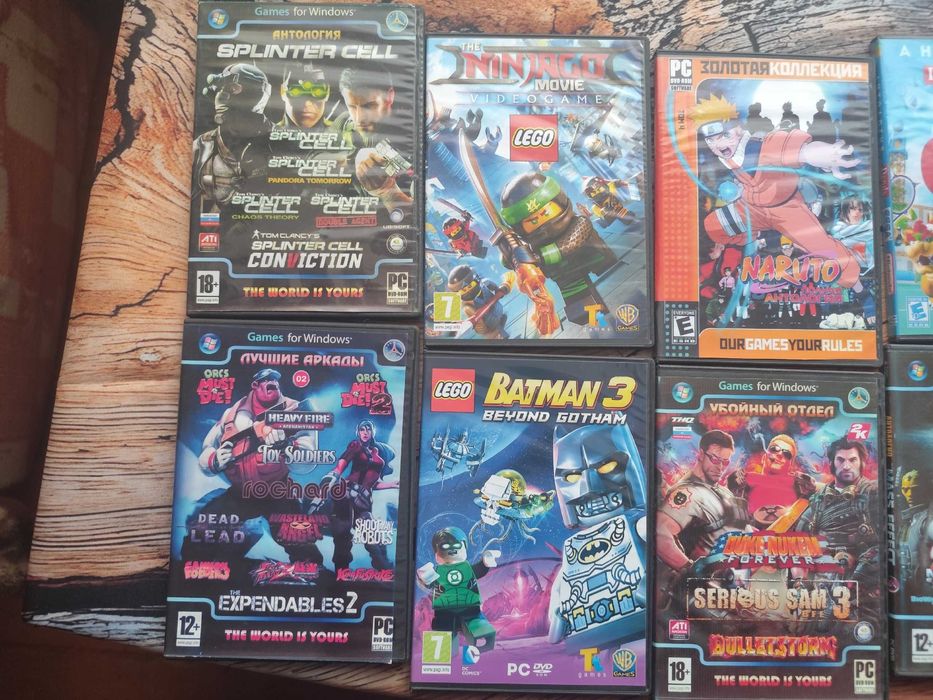 Игровые диски для компьютера