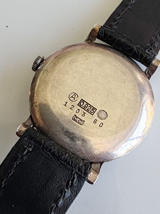 Ceas Rotary Argint Mecanic Funcționează excelent!