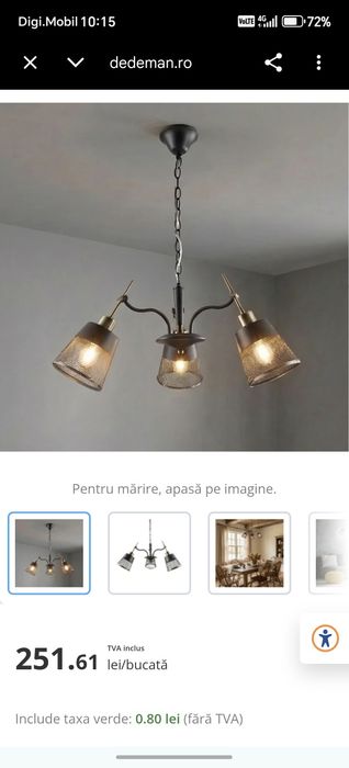 Candelabru si aplici