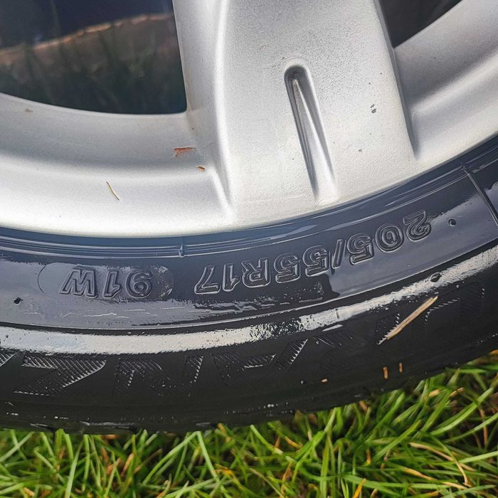 Jante Renault 17 inch si cauciucuri vara 205/55/R17