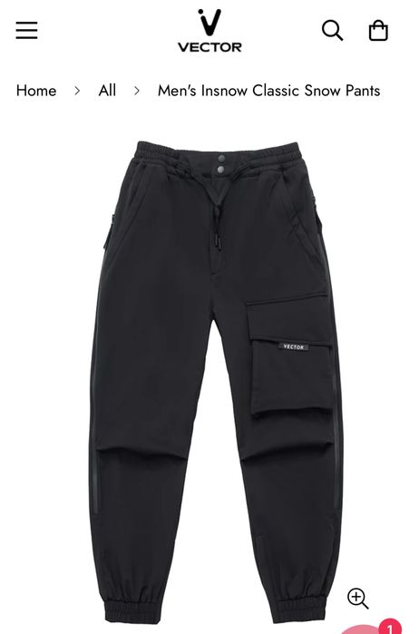 Pantaloni schi sau snowboard unisex Vector