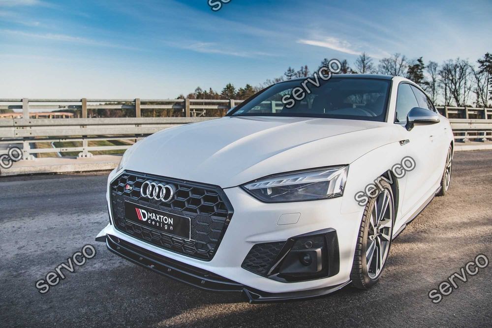 Prelungire bara fata Audi S5 A5 S-Line F5 2019- v14 - Maxton Design