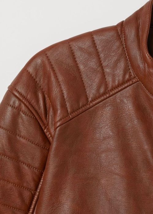 Ново мъжко кожено яке H&M