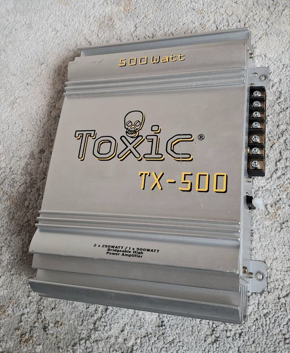TOXIC - 500 W - statie auto - amplificator audio