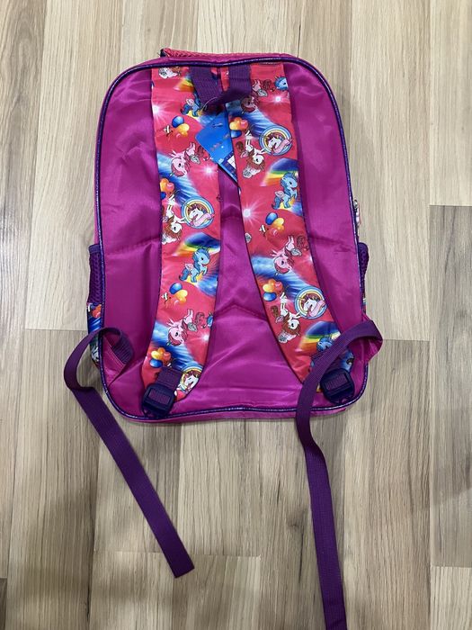 Разпродажба! Светеща ученическа раница - Еднорог