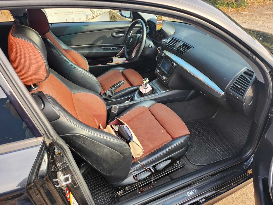 Bmw 118d 2008г черен цвят