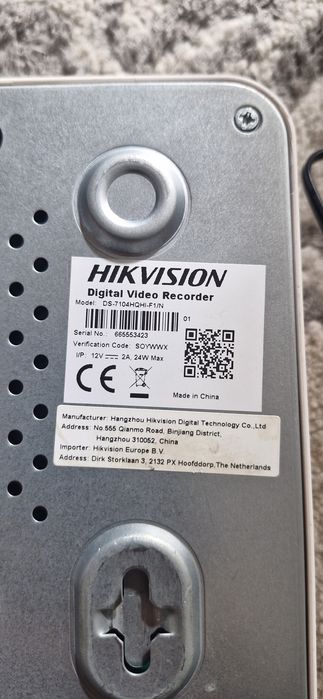 DVR Hikvision 7104HQHI-F1/N + HDD 1TB