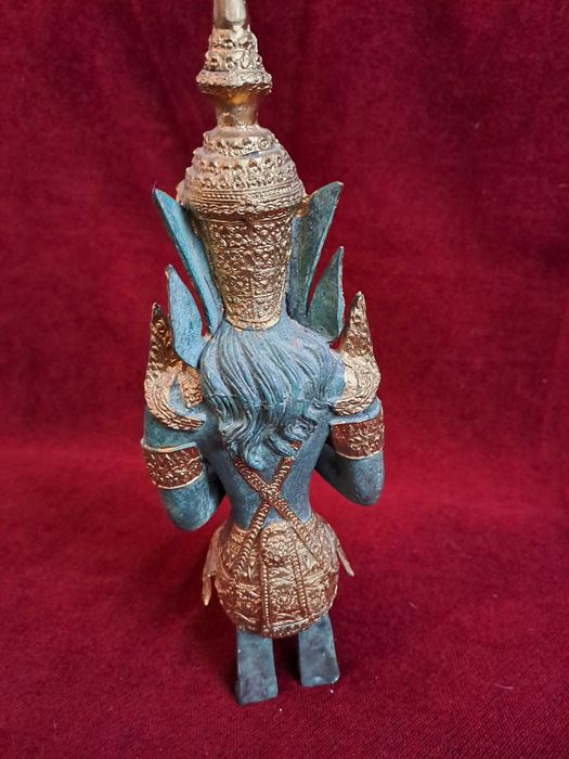 statueta bronz buddha teppanom