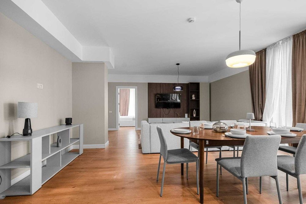 Apartament 3 camere spatios de inchiriat, MTM Pipera Lake, cu loc de parcare subteran inclus in pret