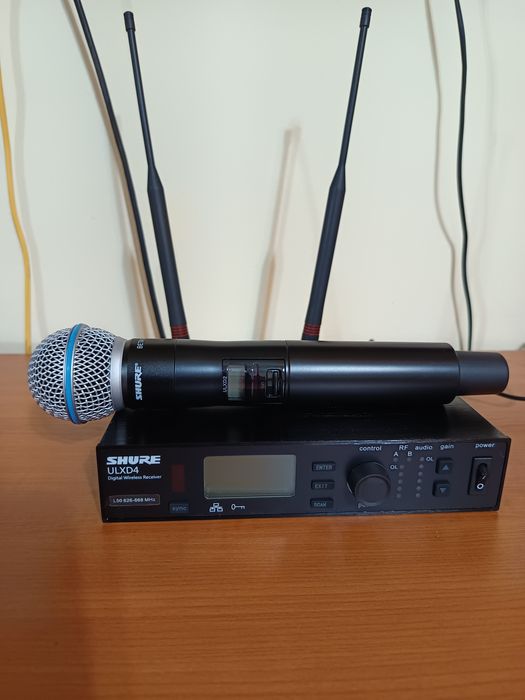 Microfon wireless Shure Ulx-D cu capsula Beta 58a