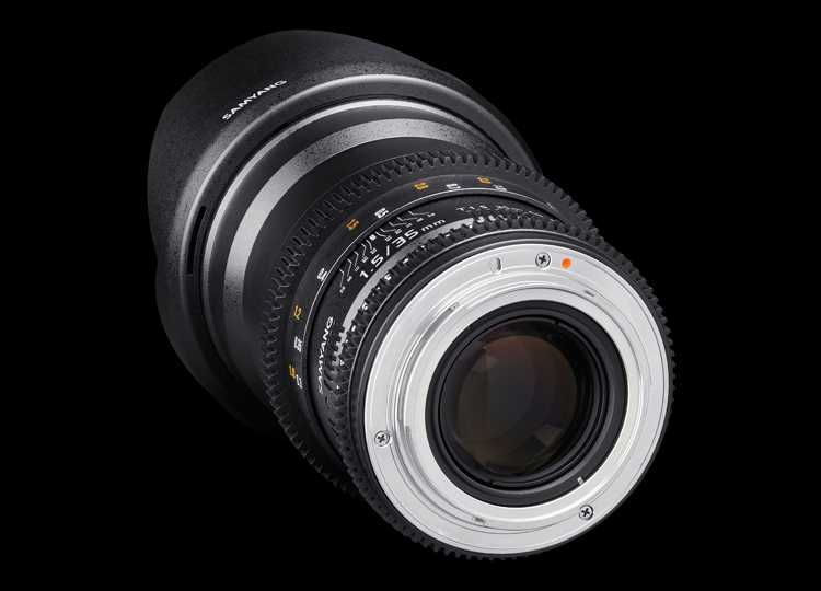 SAMYANG 35mm T1.5 VDSLR AS UMC II canon impecabil