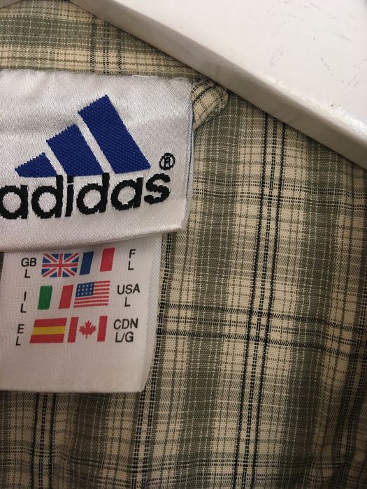 Adidas camasa bumbac L vintage