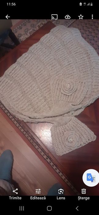 Capa tricotata mohair - pluovarej