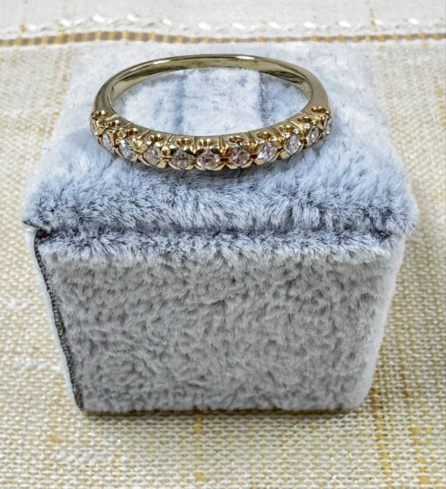 Inel Aur galben 18k cu Diamante, pret fix