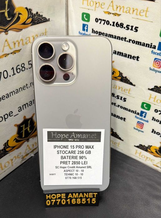 Hope Amanet P3 Iphone 15 Pro Max