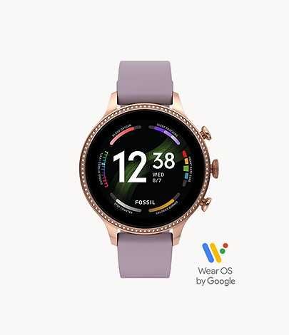 ПРОМО Смартчасовник Fossil Gen 6 Grey / Purple / Navy / Blush Гаранция
