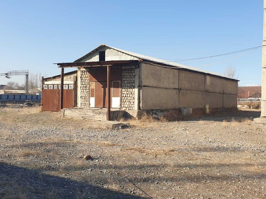 ЖД тупик с ангаром