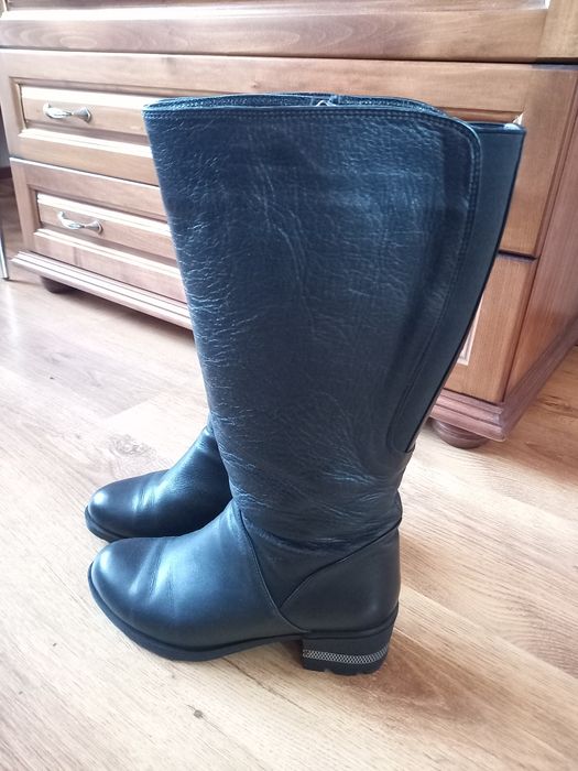 Дамски ботуши черни