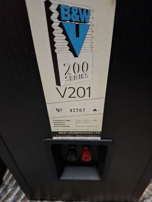 Bowers&Wilkins V201/Stare buna/Raft/