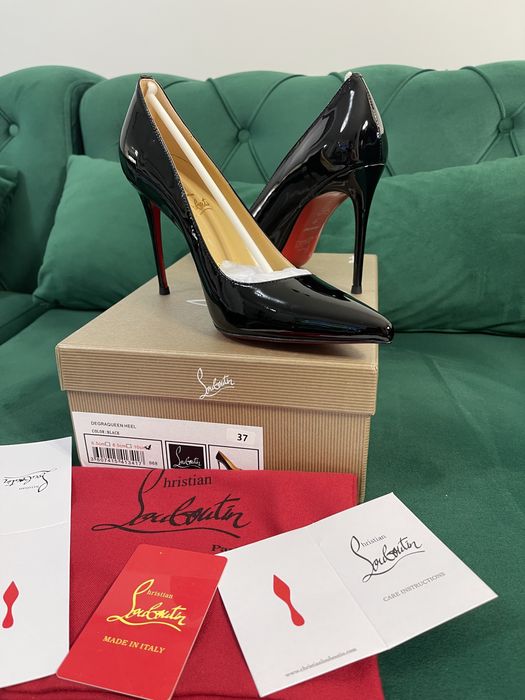 Pantofi Christian Louboutin piele naturala Full Box colectie noua