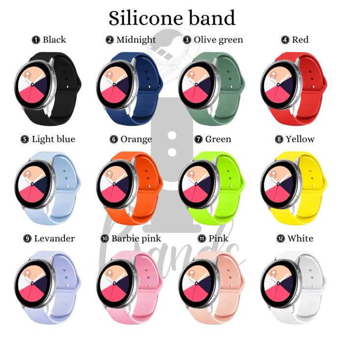 Силиконова каишка за Samsung/Huawei/Amazfit/Garmin