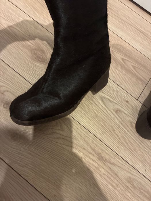 Боти с естествен косъм от пони