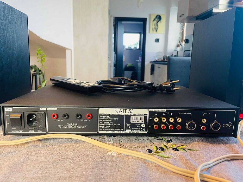 receiver Denon AVR-1312, boxe Dali Zensor 1, amplificator Naim Nait 5i