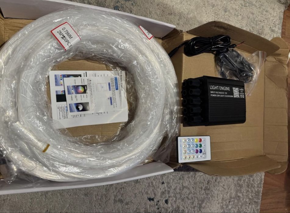 Vand kit plfon instelat 1000 stele+200 comete