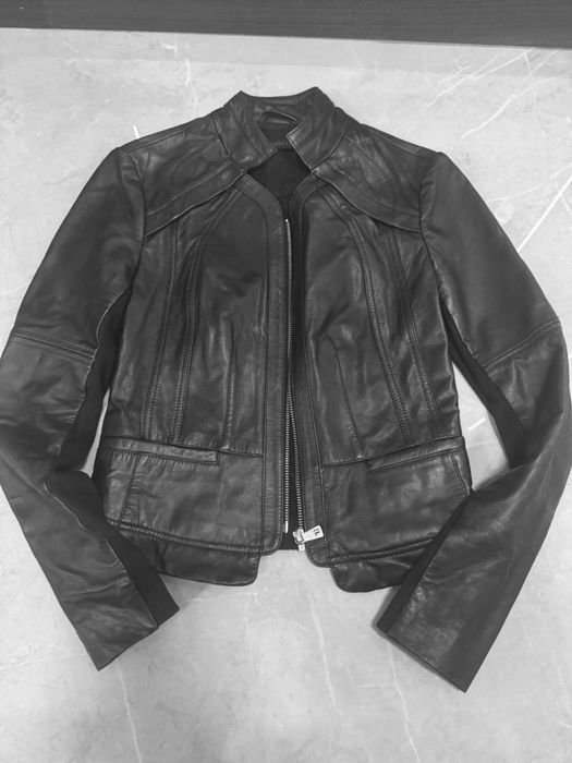 Кожено яке Trussardi Jeans