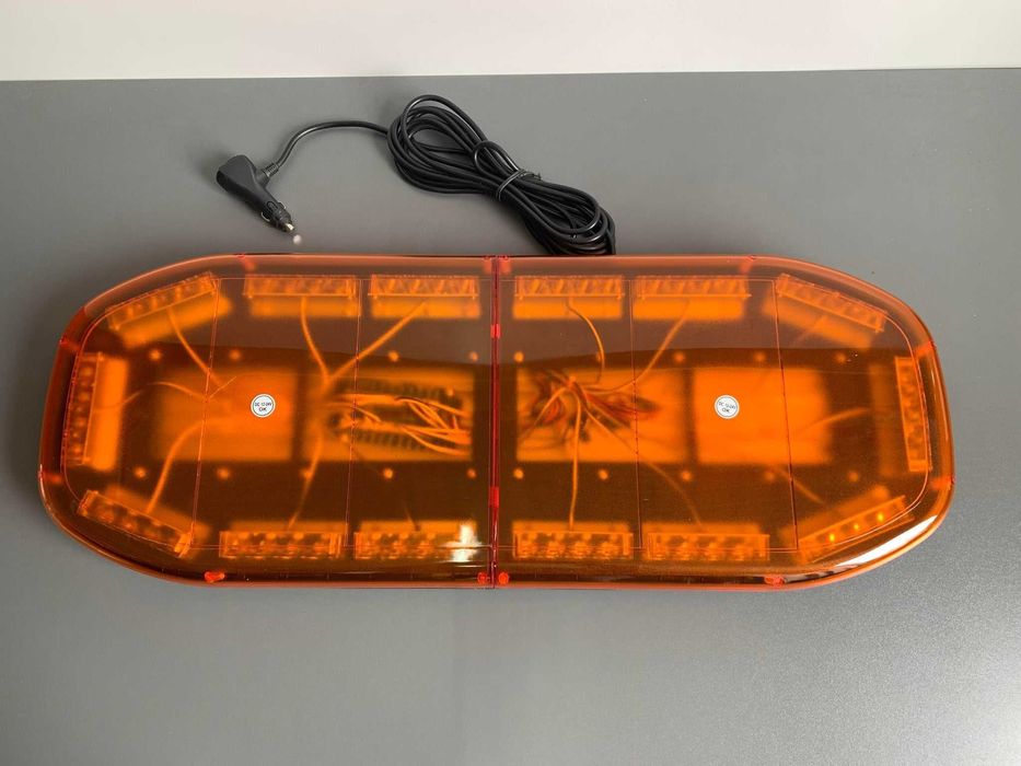 Rampa girofar LED cu magnet, stroboscopica, 90cm