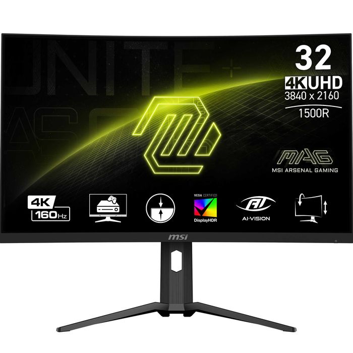 Монитор MSI MAG 321CUP, 31.5" Curved VA, 3840x2160 160Hz